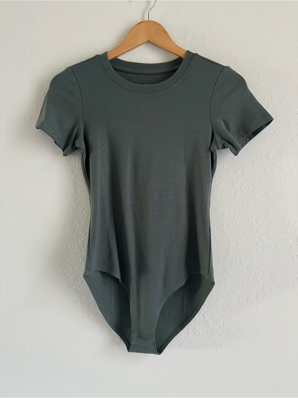 Green Short-Sleeve Bodysuit